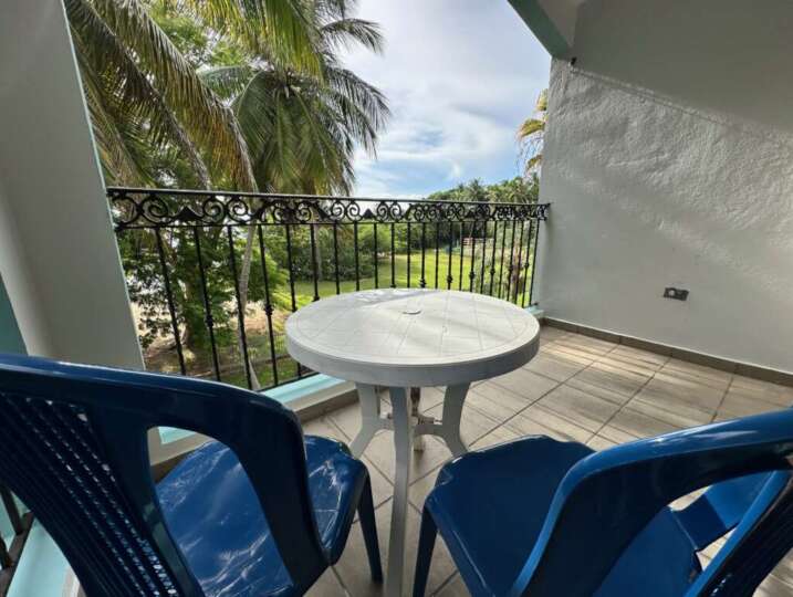 Private balcony